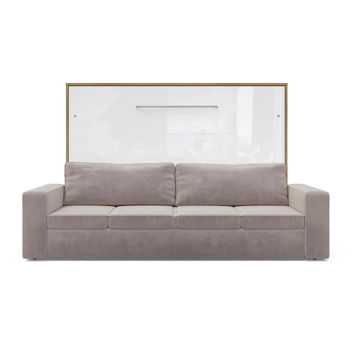 TRAVEY Upholstered Murphy Bed - Wooden Bazar