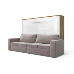 TRAVEY Upholstered Murphy Bed - Wooden Bazar