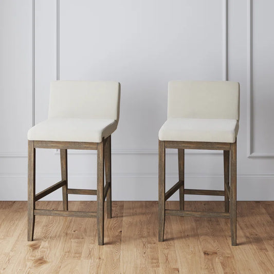 Natah Upholstered Counter and bar Stool Set