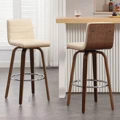 Corria Swivel Upholstered Swivel Counter & Bar Stool (Set of 3)