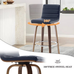 Corria Swivel Upholstered Swivel Counter & Bar Stool (Set of 3)