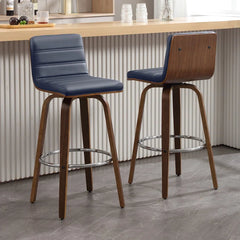 Corria Swivel Upholstered Swivel Counter & Bar Stool (Set of 3)