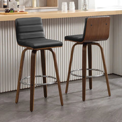 Corria Swivel Upholstered Swivel Counter & Bar Stool (Set of 3)