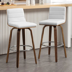 Corria Swivel Upholstered Swivel Counter & Bar Stool (Set of 3)