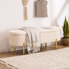 Lavaska Storage Bench for Bedroom End of Bed Window Living room