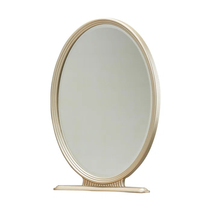 Kanuty Vanity with Mirror - Caramel - Wooden Bazar