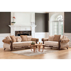 Vonorez 2 - Piece Living Room Set Luxury Sofa Set