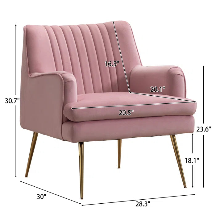 Vootelez 2 - Piece Modern Velvet Upholstered Living Room Luxury Sofa Set