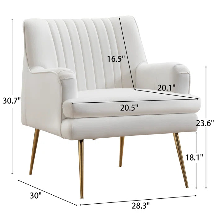 Vootelez 2 - Piece Modern Velvet Upholstered Living Room Luxury Sofa Set