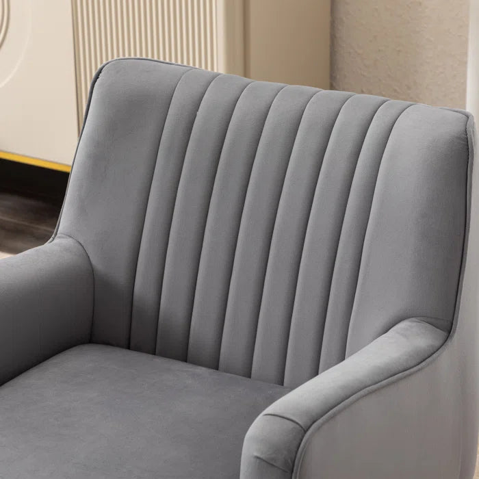 Vootelez 2 - Piece Modern Velvet Upholstered Living Room Luxury Sofa Set