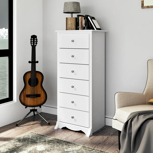 Tall 6 Drawer Lingerie Chest