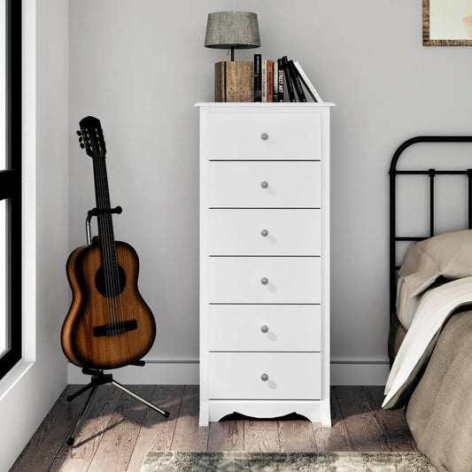 Tall 6 Drawer Lingerie Chest