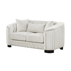 Wandan 3 - Piece Velvet Living Room Luxury Sofa Set