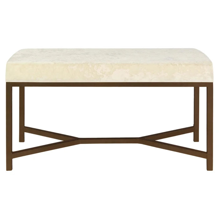 kialester Upholstered Bench - Wooden Bazar