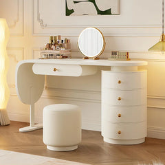 Whitinsville Vanity dressing table with mirror and stool