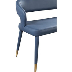 Xaxy Vegan Leather Upholstered Bench
