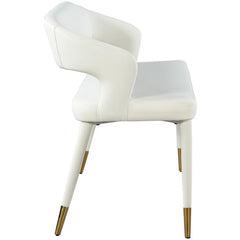 Xaxy Vegan Leather Upholstered Bench