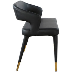 Xaxy Vegan Leather Upholstered Bench