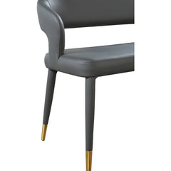 Xaxy Vegan Leather Upholstered Bench