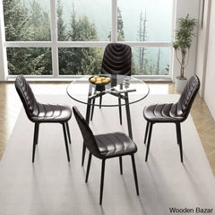 Aarush New 4 Seater Luxury Dining Table Set For Modern Living