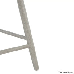 Abdoulaziza Swivel Solid Wood 26.3’’ Counter And Bar Stool