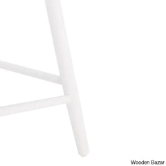 Abdoulaziza Swivel Solid Wood 26.3’’ Counter And Bar Stool