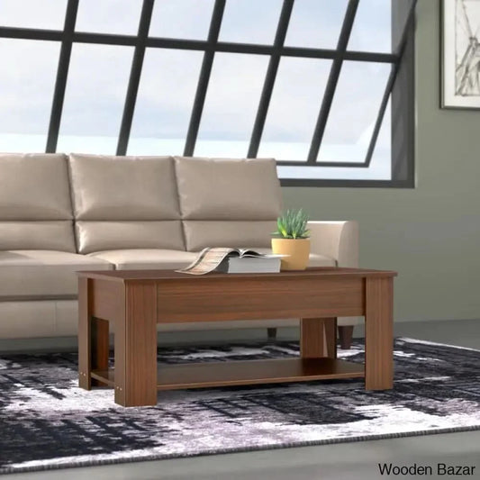 Adaishax Coffee And Center Table Brown