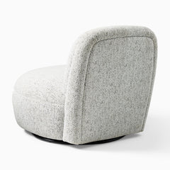 Impix Swivel Chair - Wooden bazar