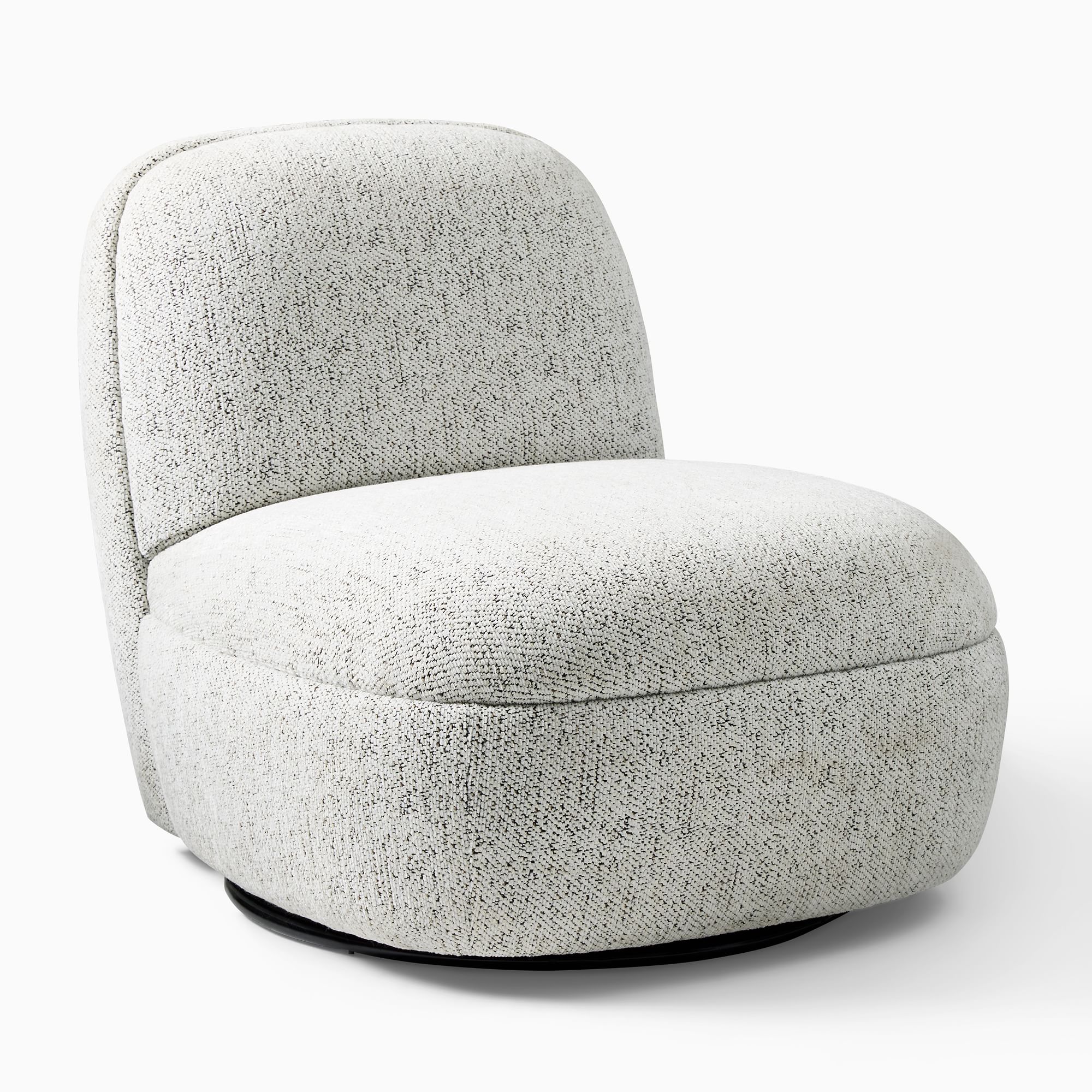 Impix Swivel Chair - Wooden bazar