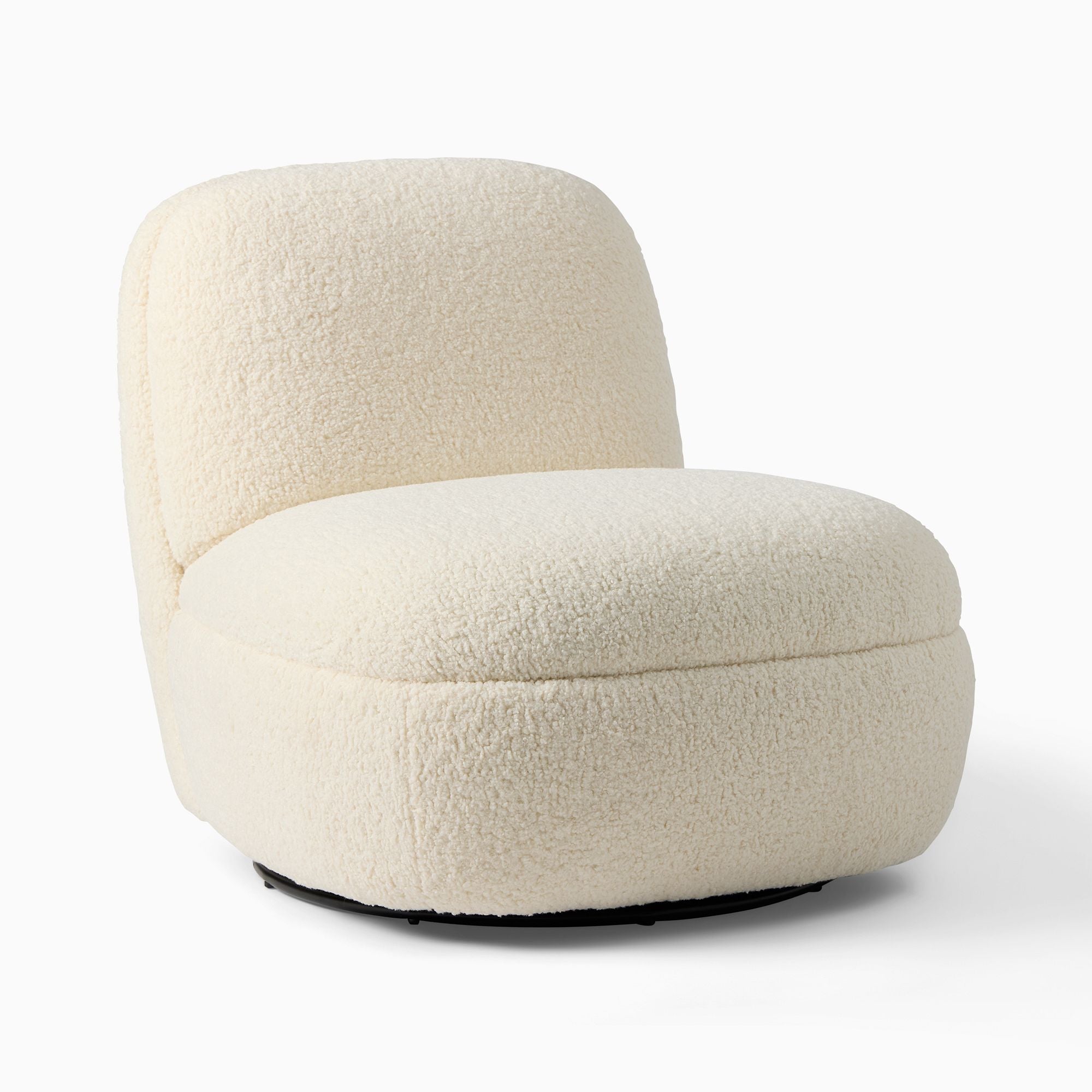 Impix Swivel Chair - Wooden bazar