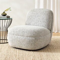 Impix Swivel Chair - Wooden bazar