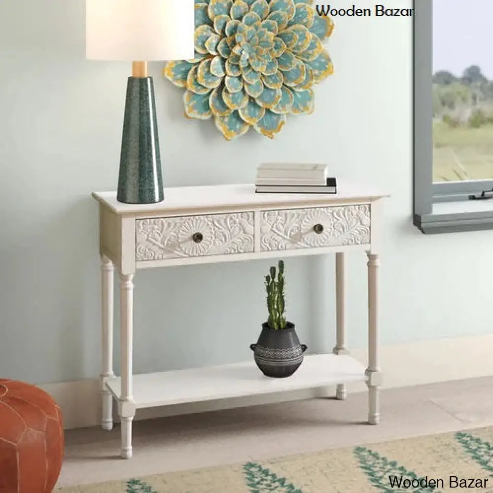 Side Table for Living Room - Console Table