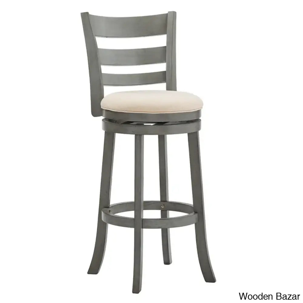 Adelynnc Swivel Upholstered Counter And Bar Stool