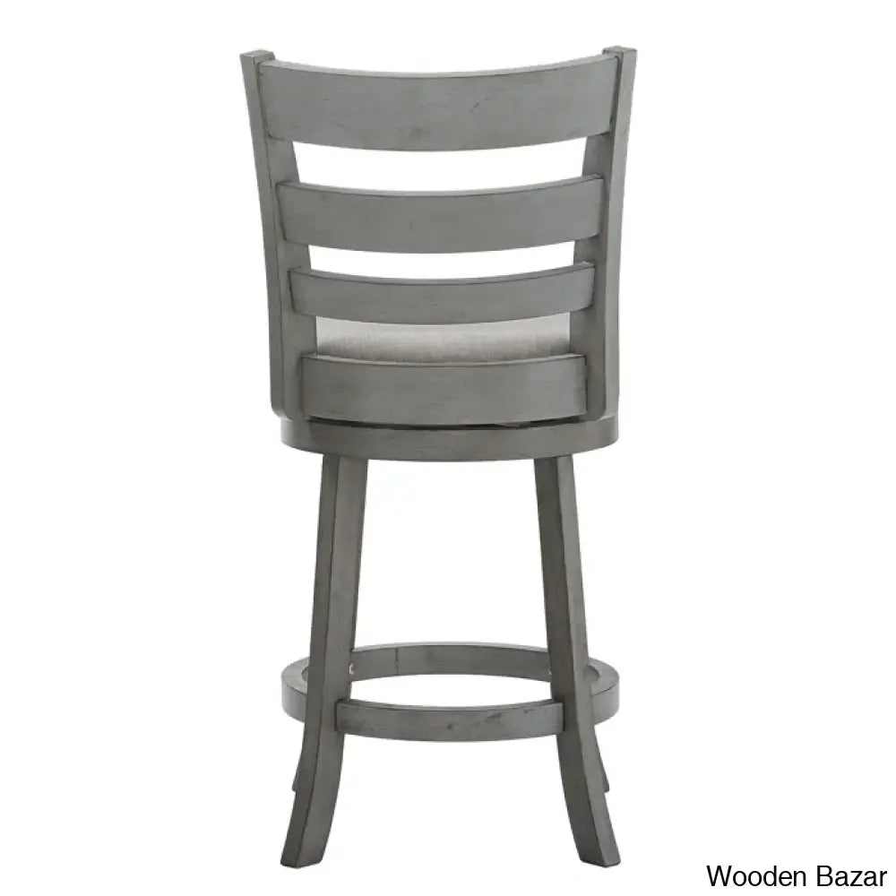 Adelynnc Swivel Upholstered Counter And Bar Stool