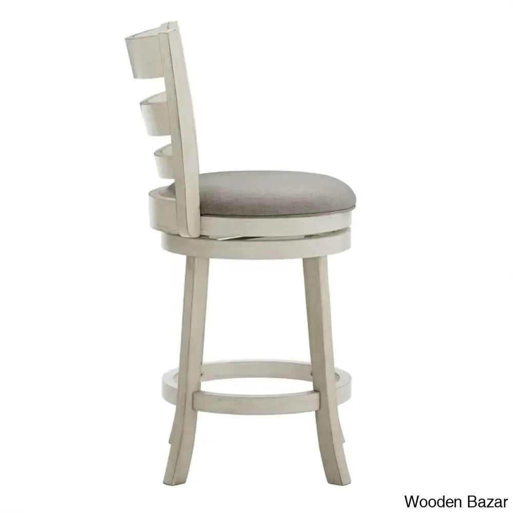 Adelynnc Swivel Upholstered Counter And Bar Stool