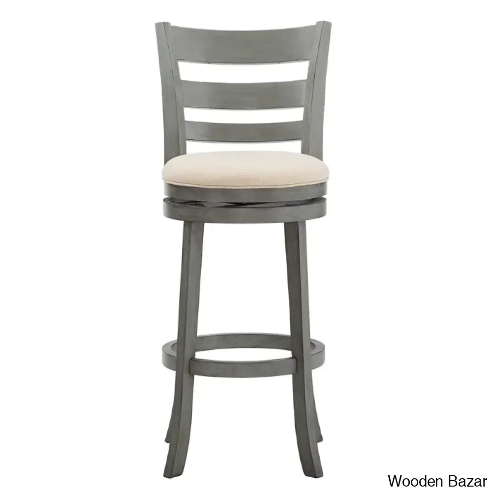 Adelynnc Swivel Upholstered Counter And Bar Stool