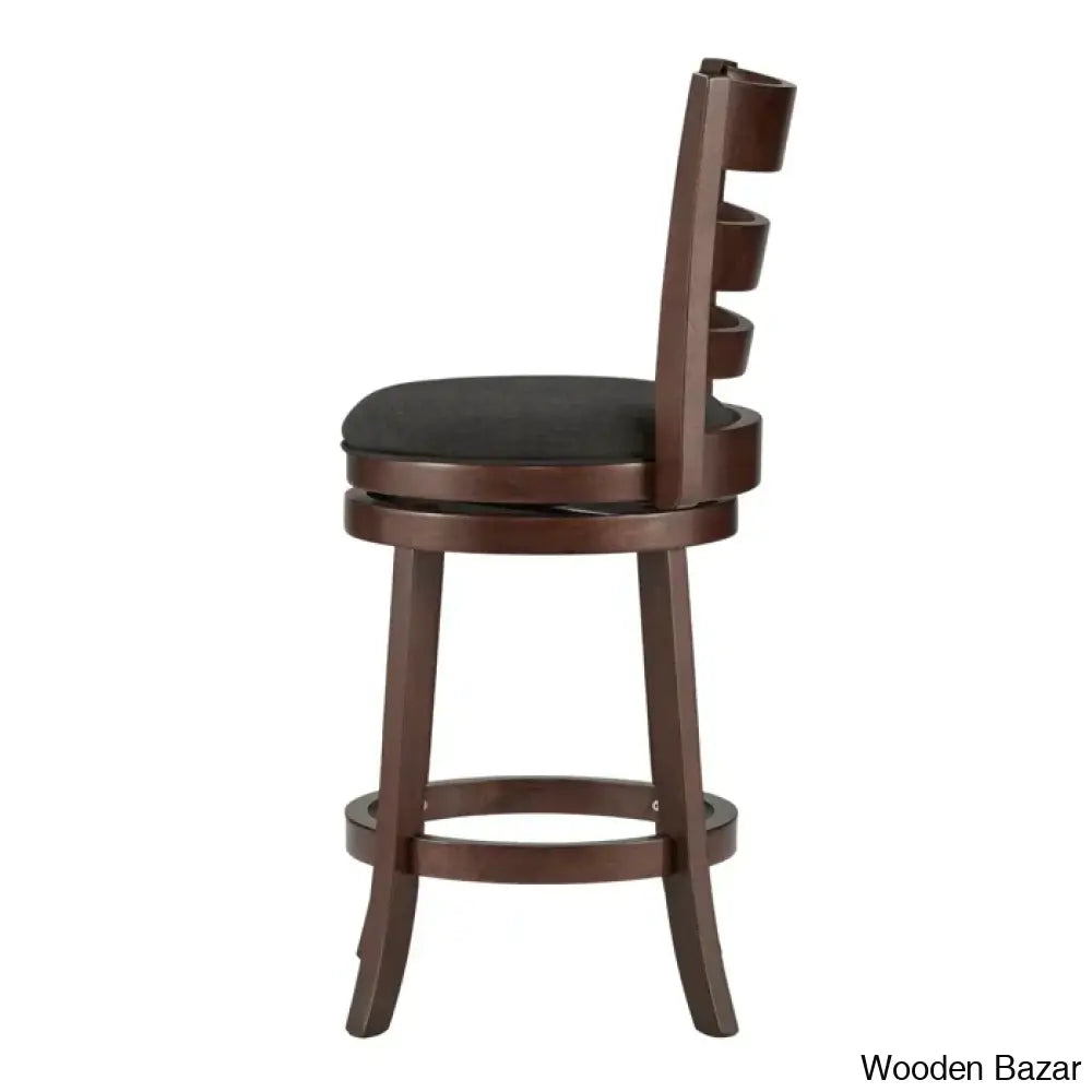 Adelynnc Swivel Upholstered Counter And Bar Stool