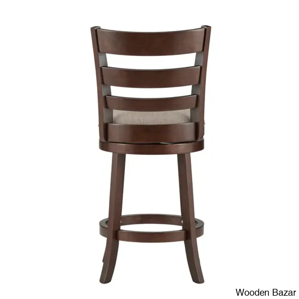 Adelynnc Swivel Upholstered Counter And Bar Stool