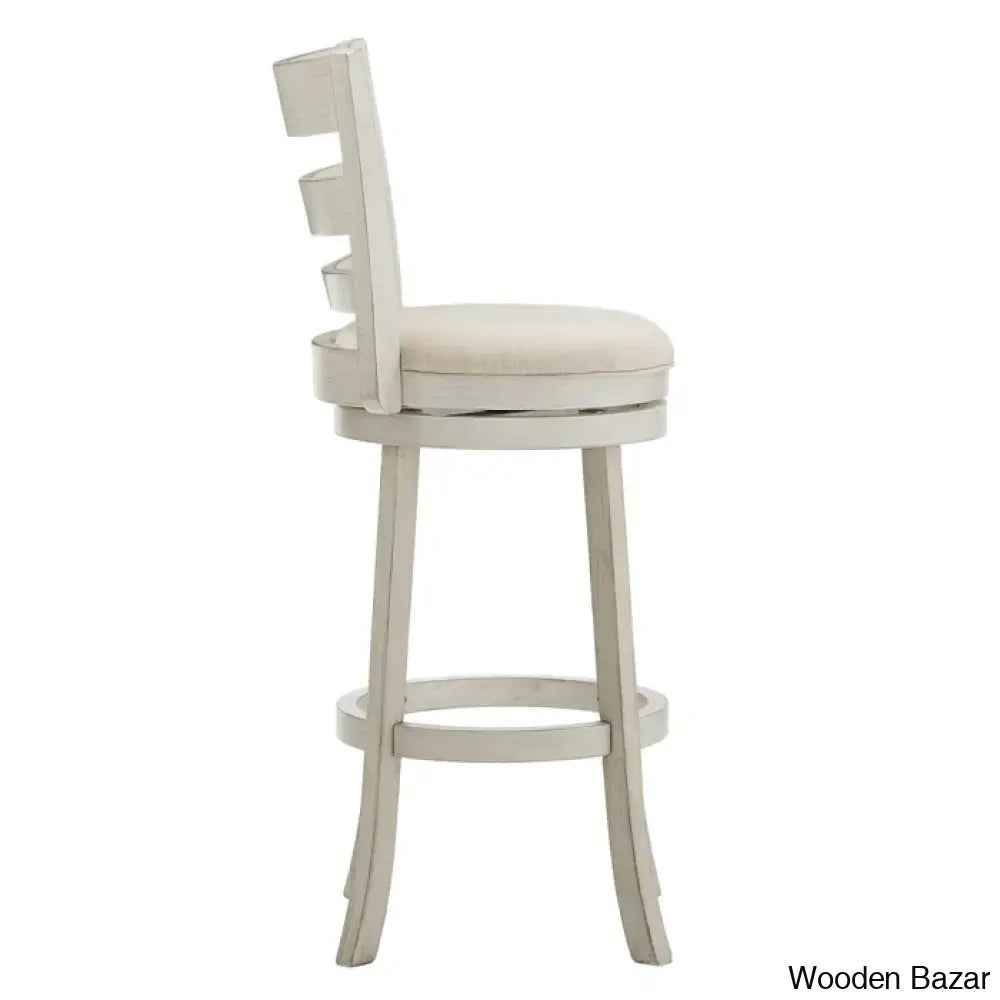 Adelynnc Swivel Upholstered Counter And Bar Stool