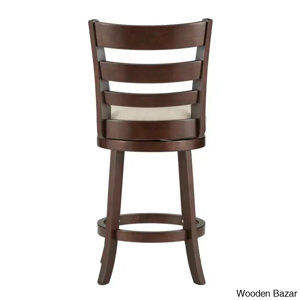 Adelynnc Swivel Upholstered Counter And Bar Stool