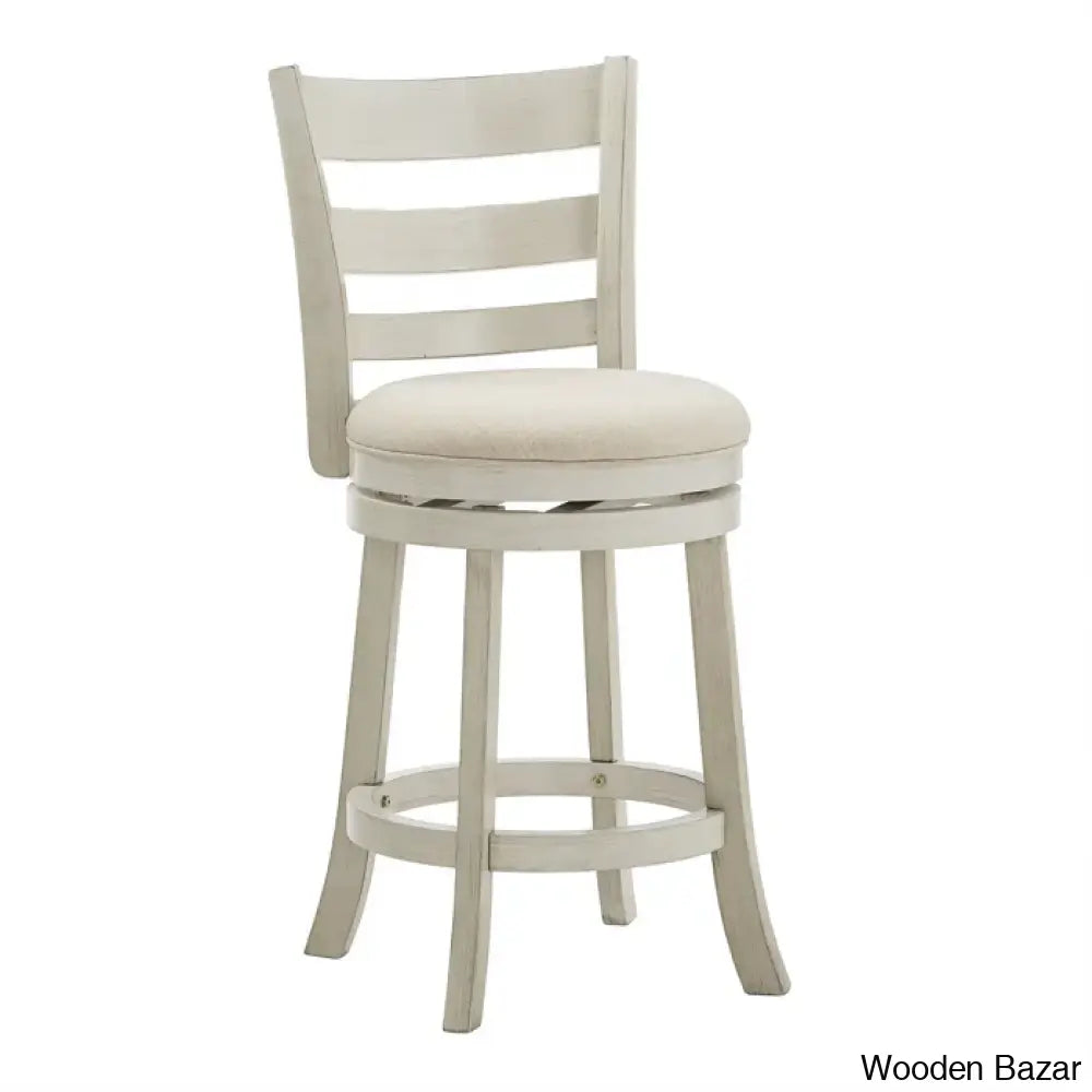 Adelynnc Swivel Upholstered Counter And Bar Stool