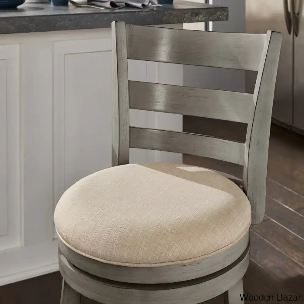 Adelynnc Swivel Upholstered Counter And Bar Stool