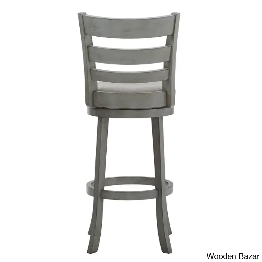 Adelynnc Swivel Upholstered Counter And Bar Stool