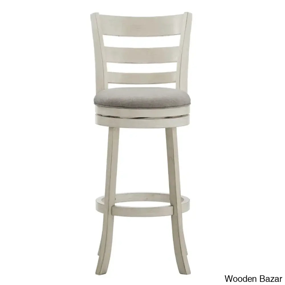 Adelynnc Swivel Upholstered Counter And Bar Stool