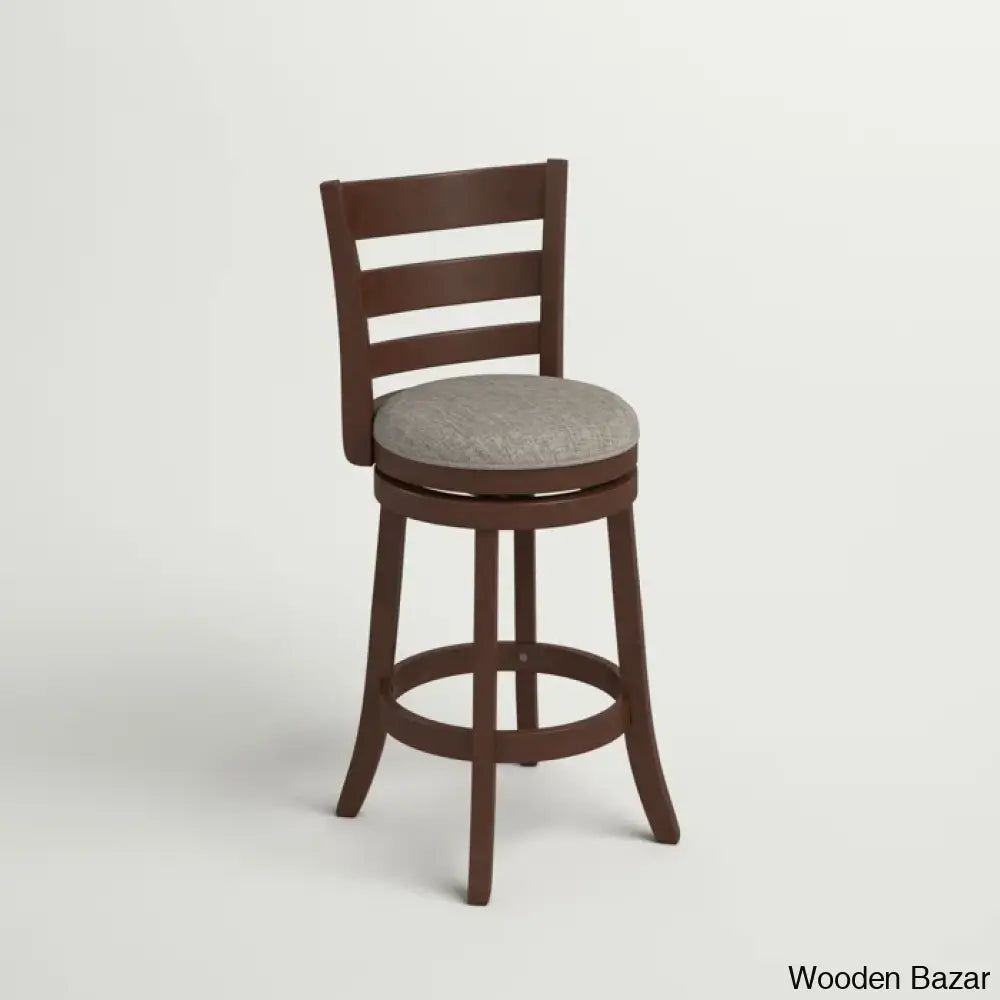 Adelynnc Swivel Upholstered Counter And Bar Stool