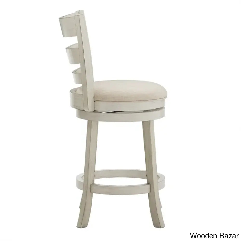 Adelynnc Swivel Upholstered Counter And Bar Stool