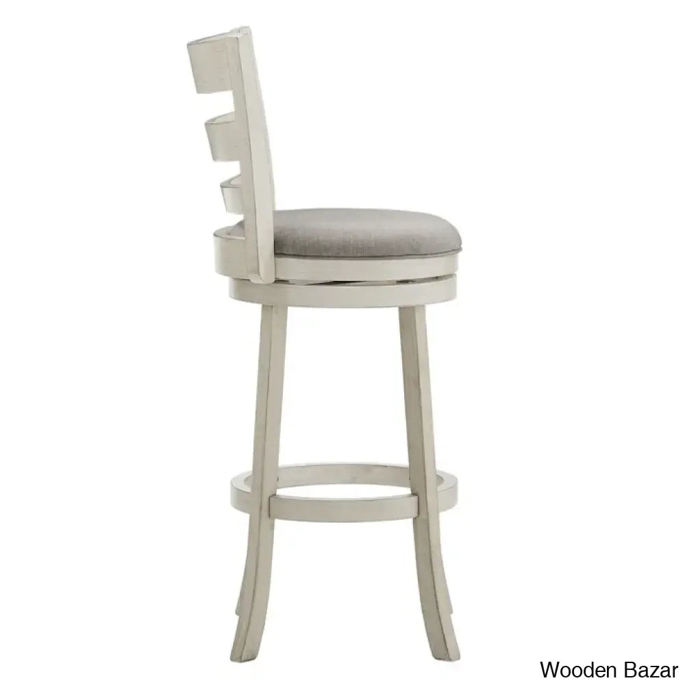 Adelynnc Swivel Upholstered Counter And Bar Stool