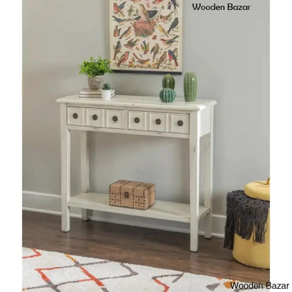 End Tables Wood - Console Table