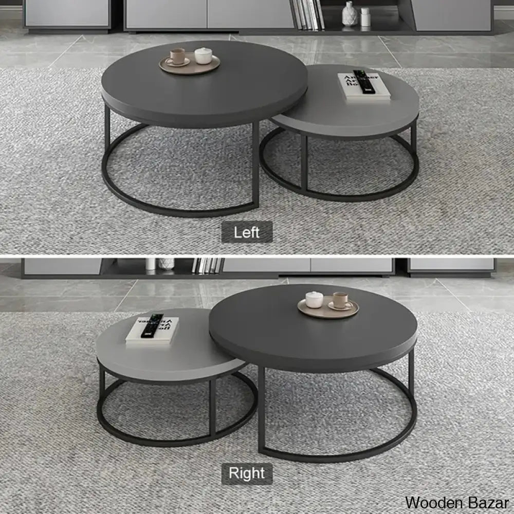 Agrani Nesting Coffee And Center Table