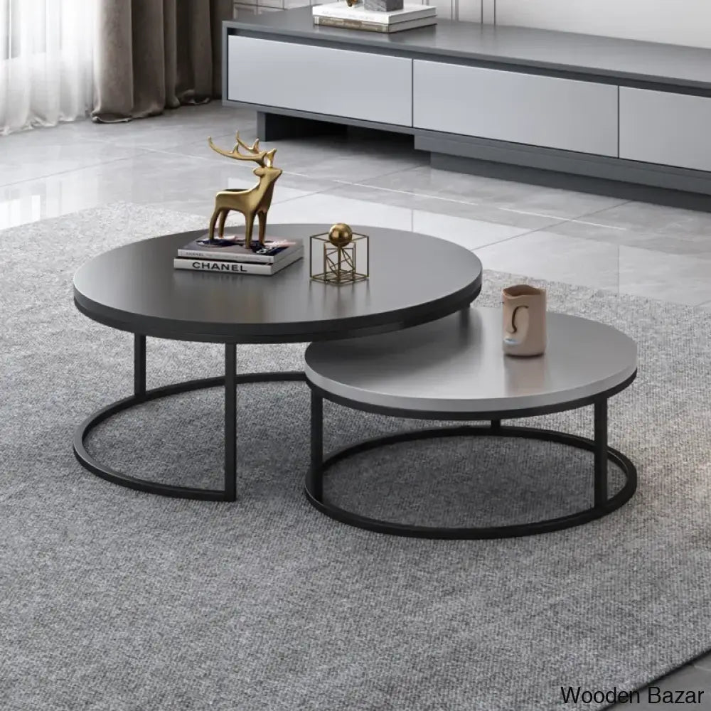 Agrani Nesting Coffee And Center Table